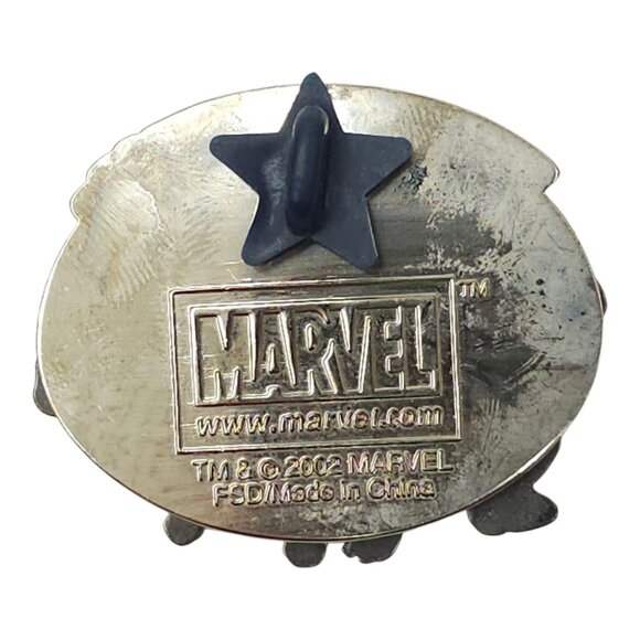Universal Studios 2002 Spider-Man Hulk Wolverine Captain America 3-D Pin Pinback - Picture 2 of 12
